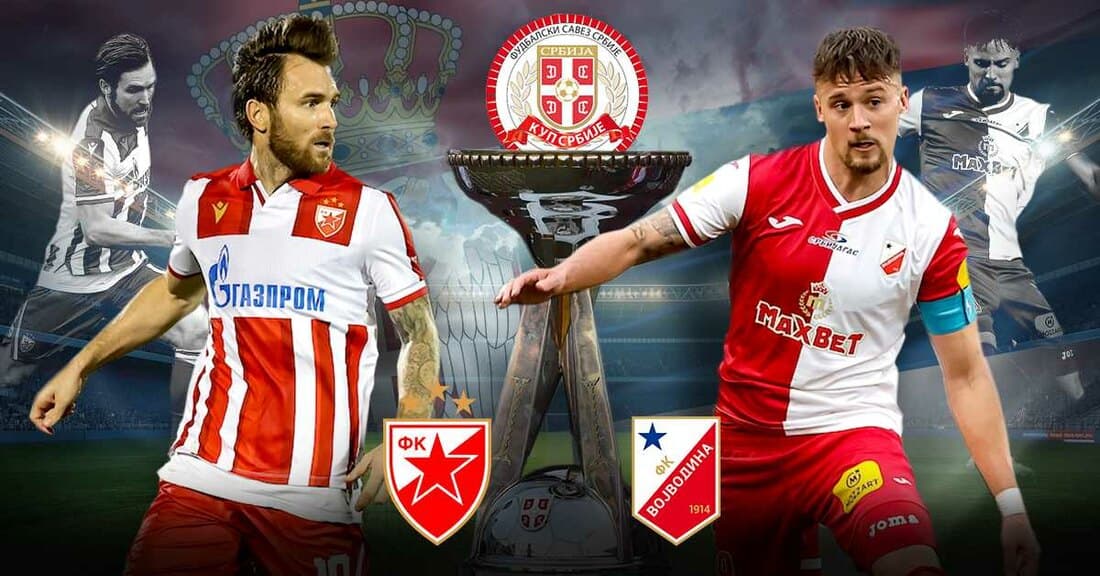 Zvezda i Vojvodina peti put u borbi za Kup Srbije
