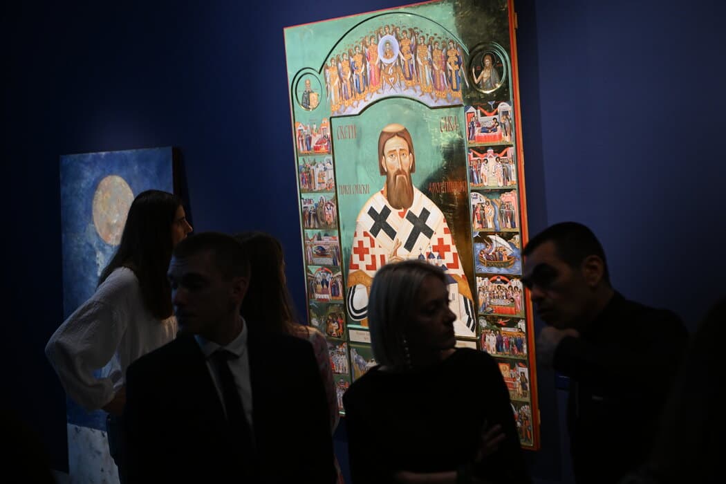 Izložba Sveti Sava svečano otvorena u Galeriji SANU