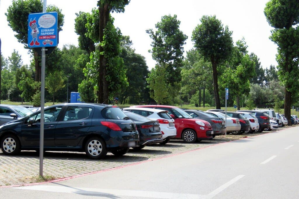 "Humani parking” kod Štranda