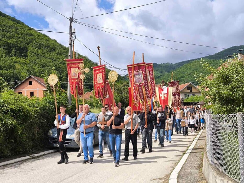 Obeležena hramovna i gradska slava Sv.Trojice u Zubinom Potoku