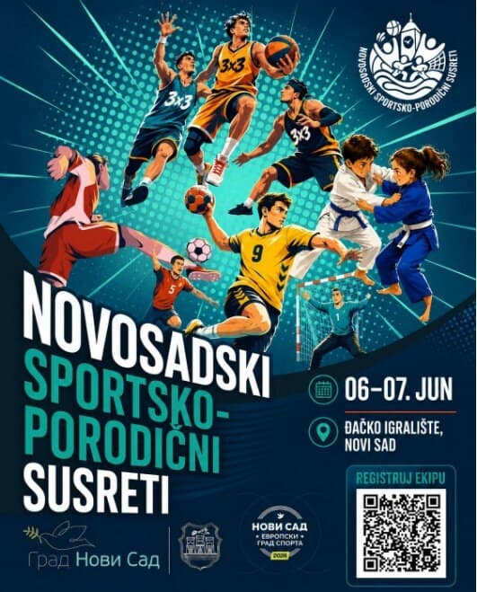 Prvi Novosadski sportsko-porodični susreti ovog vikenda okupljaju porodice i sportiste