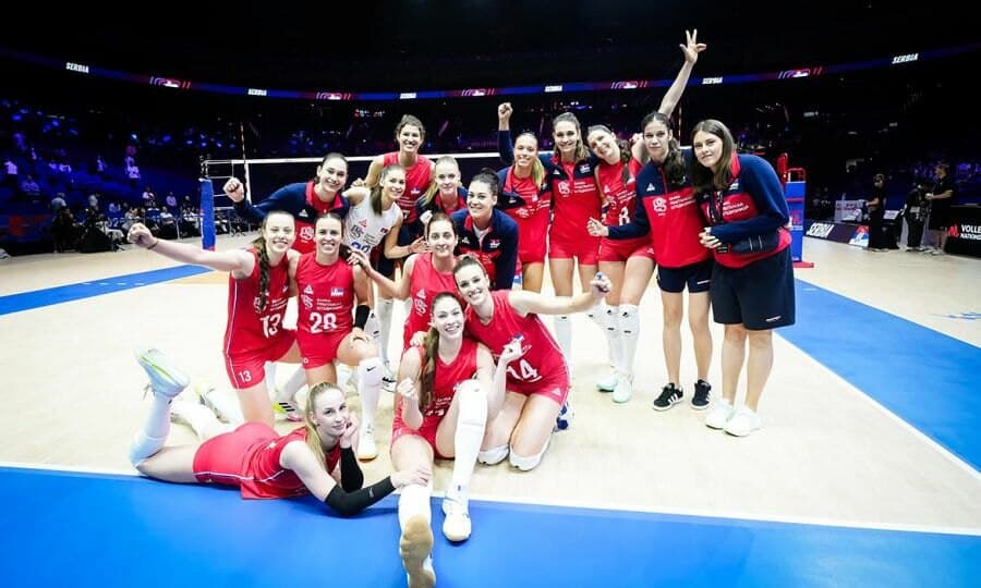 Odbojkašice Srbije poražene od Belgije u Ligi nacija
