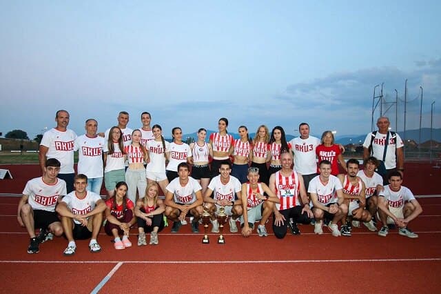 Atletičari i atletičarke Crvene zvezde osvojili Kup Srbije u Kraljevu