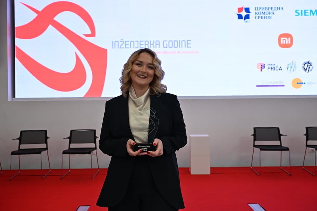 Gorana Radovanović proglašena za "Inženjerku godine" u Srbiji za 2026.