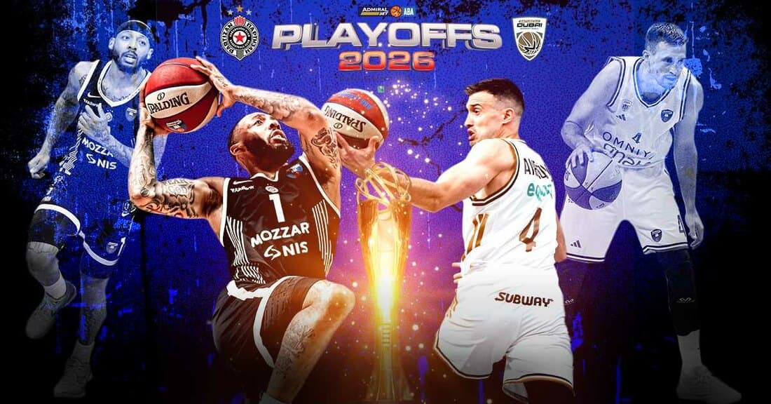 Partizan dočekuje Dubai u trećem meču finala ABA lige