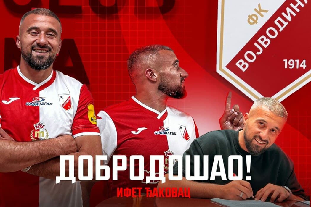 Ifet Đakovac novi fudbaler Vojvodine
