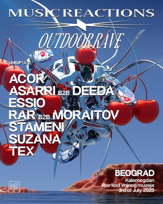 Outdoor rave na Kalemegdanu: Domaća scena u svom najjačem izdanju