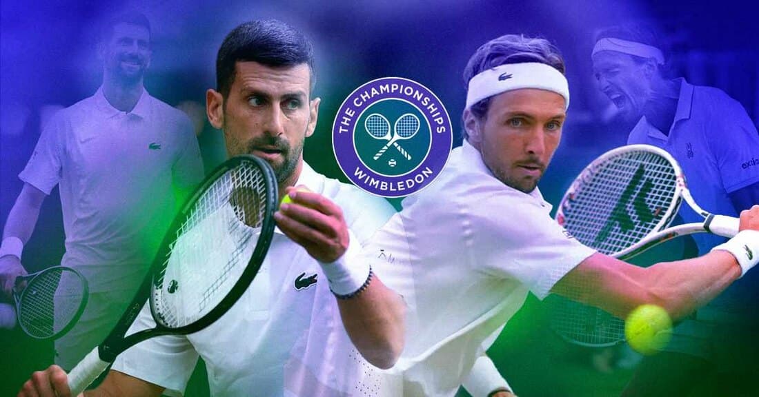 Đoković protiv Rinderkneša za stizanje Federerovog rekorda na Vimbldonu