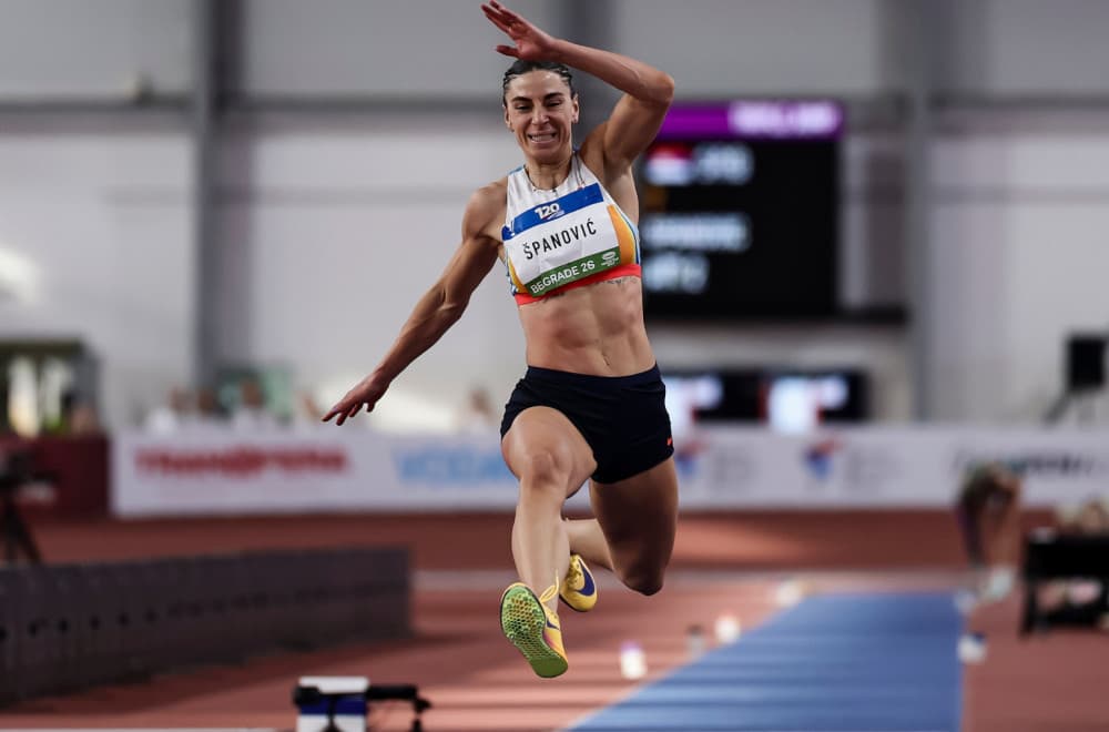 Ivana Španović dominantna u Košicama – pobeda uz skok od 13,79 m