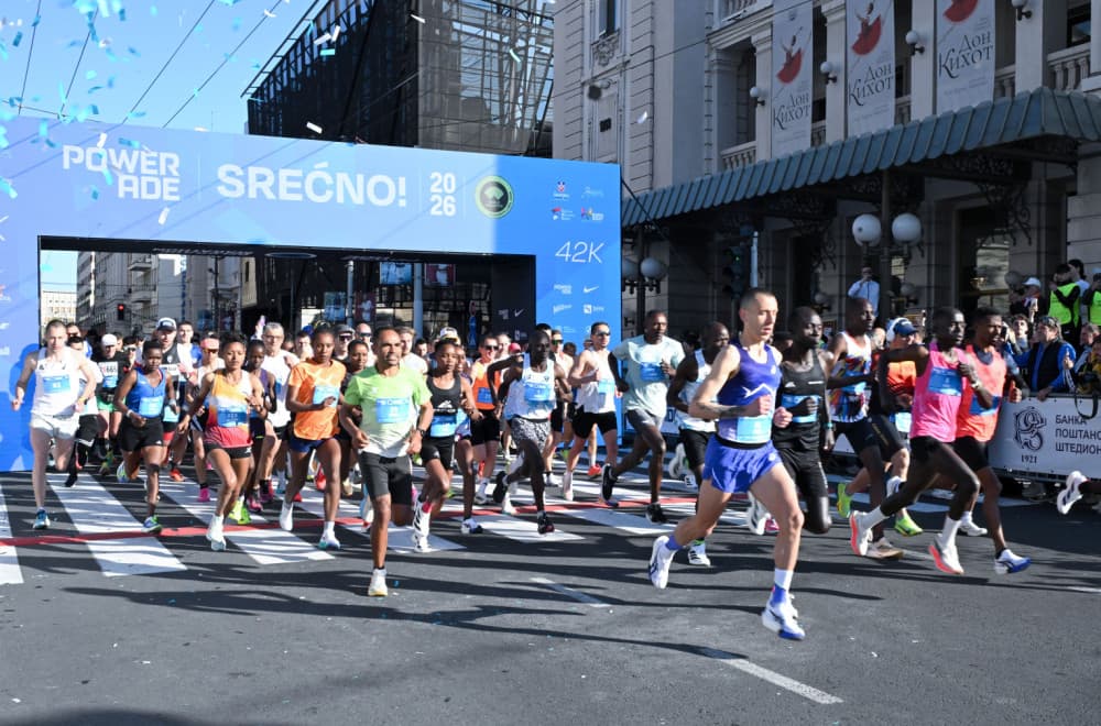 Počeo 39. Beogradski maraton sa 14.500 takmičara