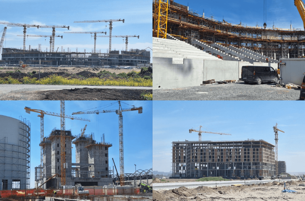 Bili smo na gradilištu EXPO; B92.net zabeležio kako Nacionalni stadion dobija tribine FOTO/VIDEO