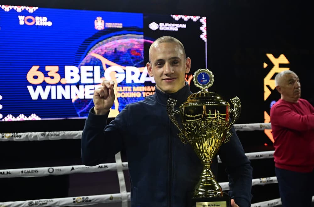 Nikoliću trofej  na turniru "Beogradski pobednik"