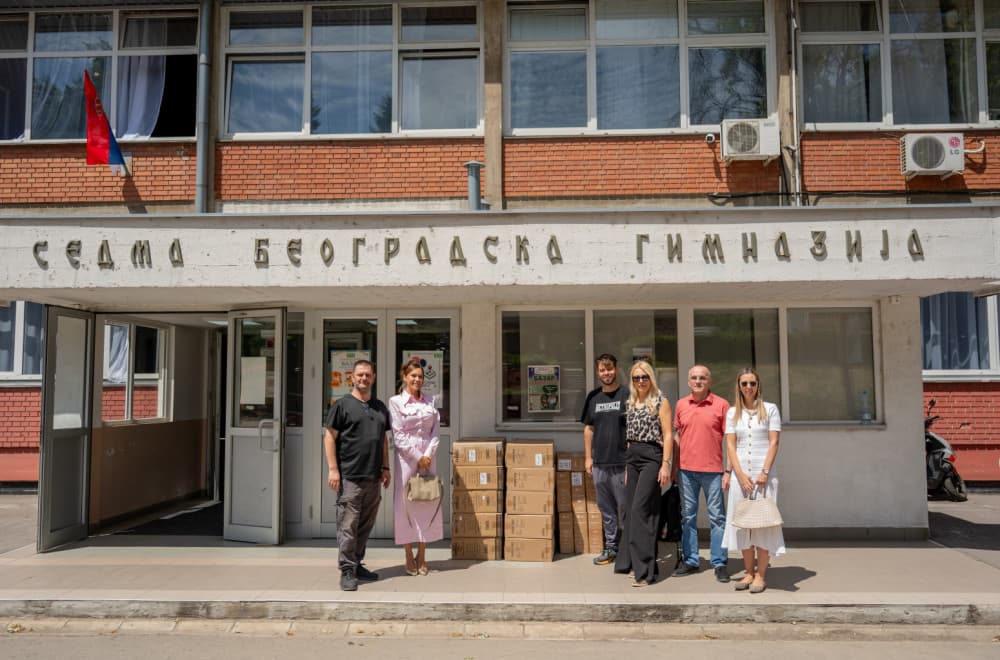 Nova računarska oprema za Sedmu beogradsku gimnaziju: Novu školsku godinu dočekuju uz savremenije uslove