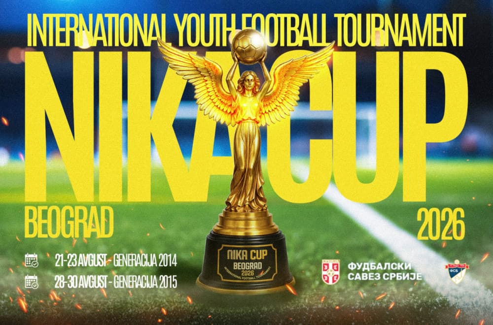 NIKA CUP 2026 okuplja u Beogradu buduće generacije evropskog fudbala