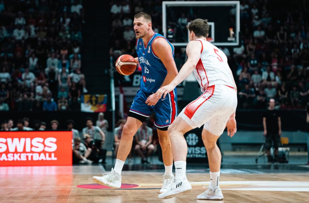 Srbija pregazila Švajcarsku – dabl-dabl Jokića, dominacija Jovića!