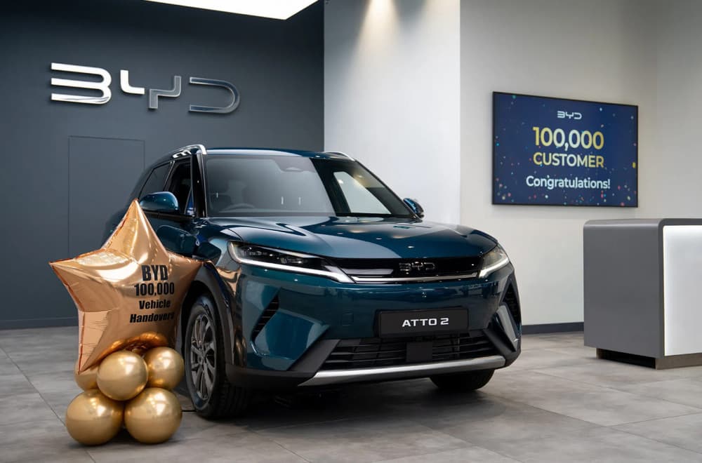 Veliki uspeh BYD-a: Za tri godine prodali 100.000 automobila u Britaniji