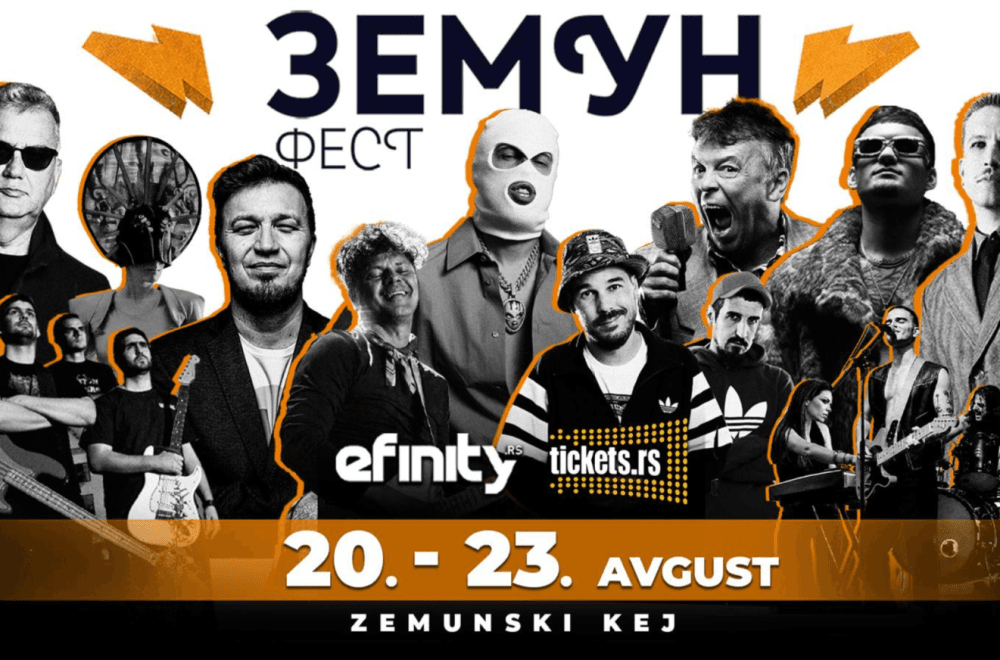 Zemun Fest: Još samo sutra 50 odsto popusta: Obezbedite Early Bird ulaznice po najpovoljnijoj ceni!