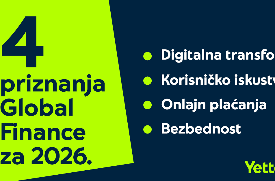 Nižu se priznanja: Još četiri svetske nagrade za Yettel Bank