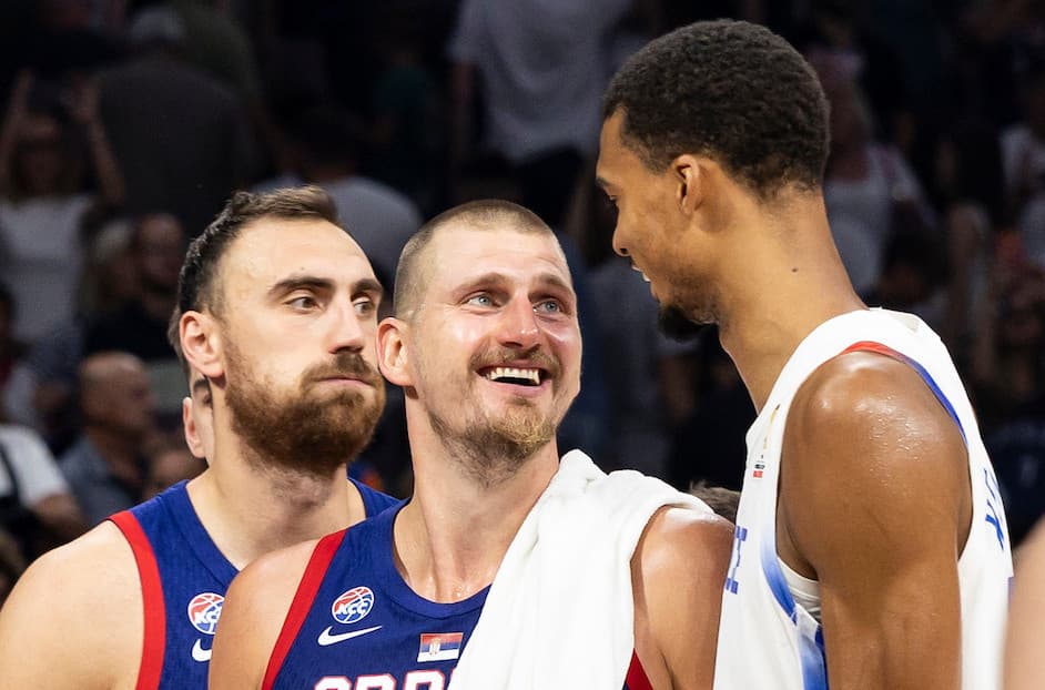 Pobeda Srbije – Jokić dominirao protiv Vembija, Milutinov pratio, svi srećni! VIDEO
