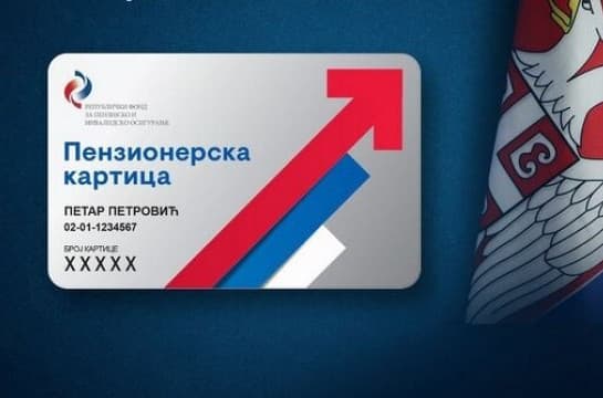 Uručeno oko 1.050.000 Penzionerskih kartica: Ugovori sa više od 900 firmi