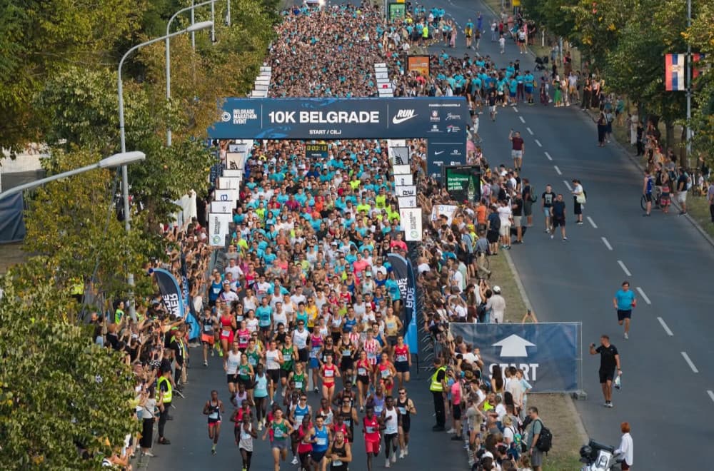 Trka "Belgrade 10K" u subotu od 18 sati na Ušću