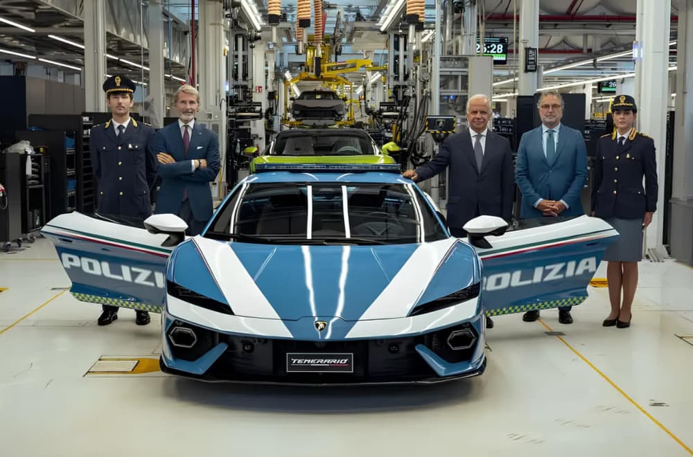 Kad policiji treba brzina, stiže Lamborghini: Temerario od 920 KS ima veoma važnu misiju