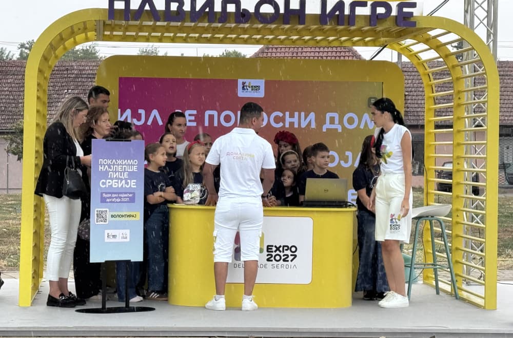 EXPO karavan - paviljon igre sutra od 12 sati na Gradskom trgu u Leskovcu