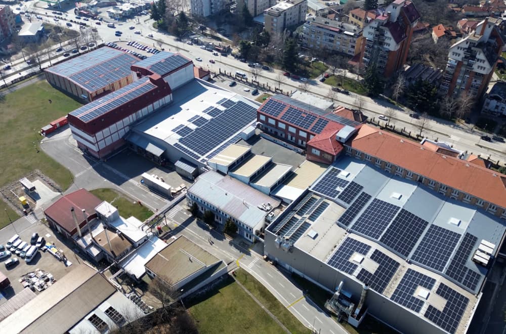 Otvorena solarna elektrana u BAT fabrici u Vranju FOTO