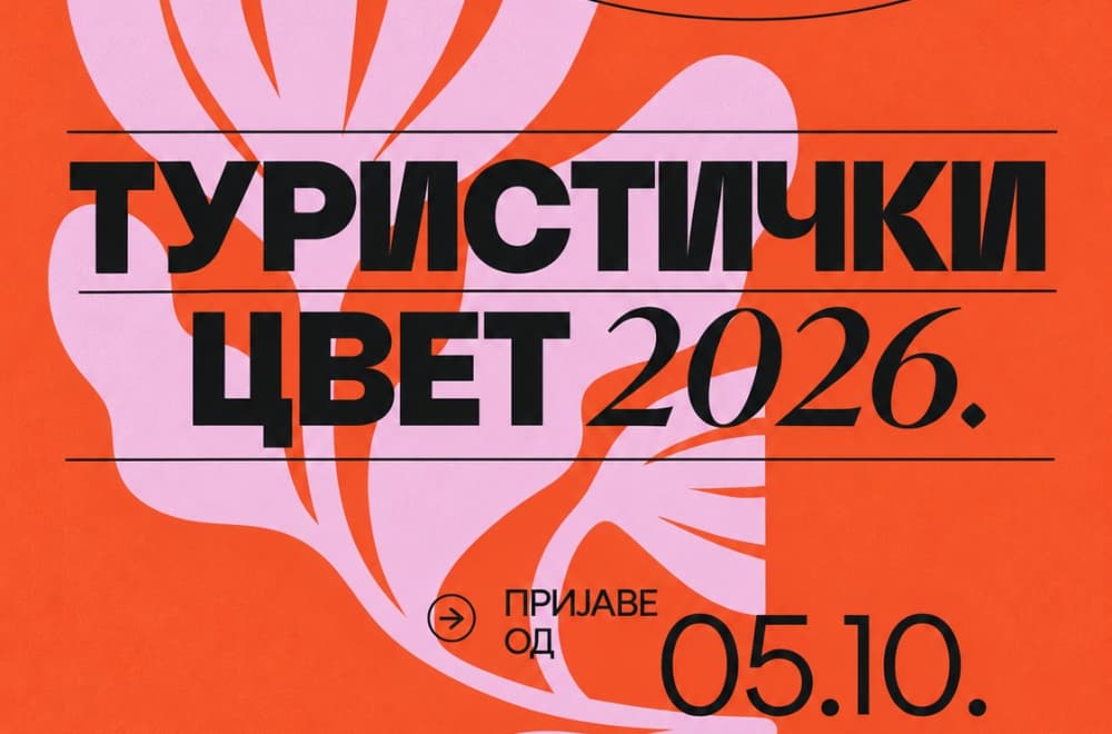 Počinje potraga za najboljima u turizmu Srbije: Predložite kandidate za "Turistički cvet" 2026.
