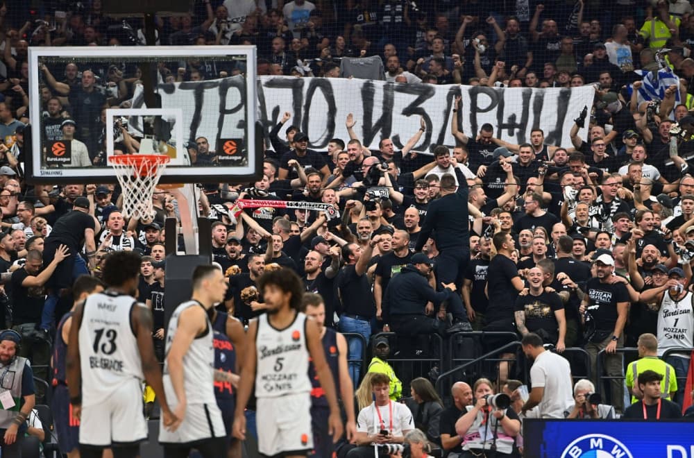 Preokret za pamćenje: Džons i Džekiri heroji Partizana – crno-beli u vrhu Evrolige