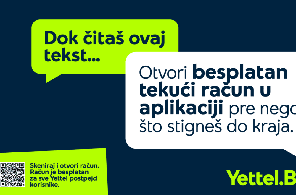 Yettel Bank prva u Srbiji omogućila potpuno samostalno onlajn otvaranje računa