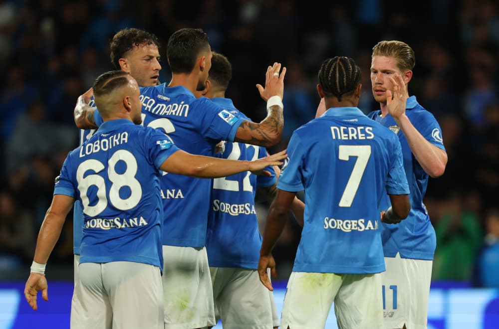 "Laganeze" Napolija i dva gola De Brujnea VIDEO