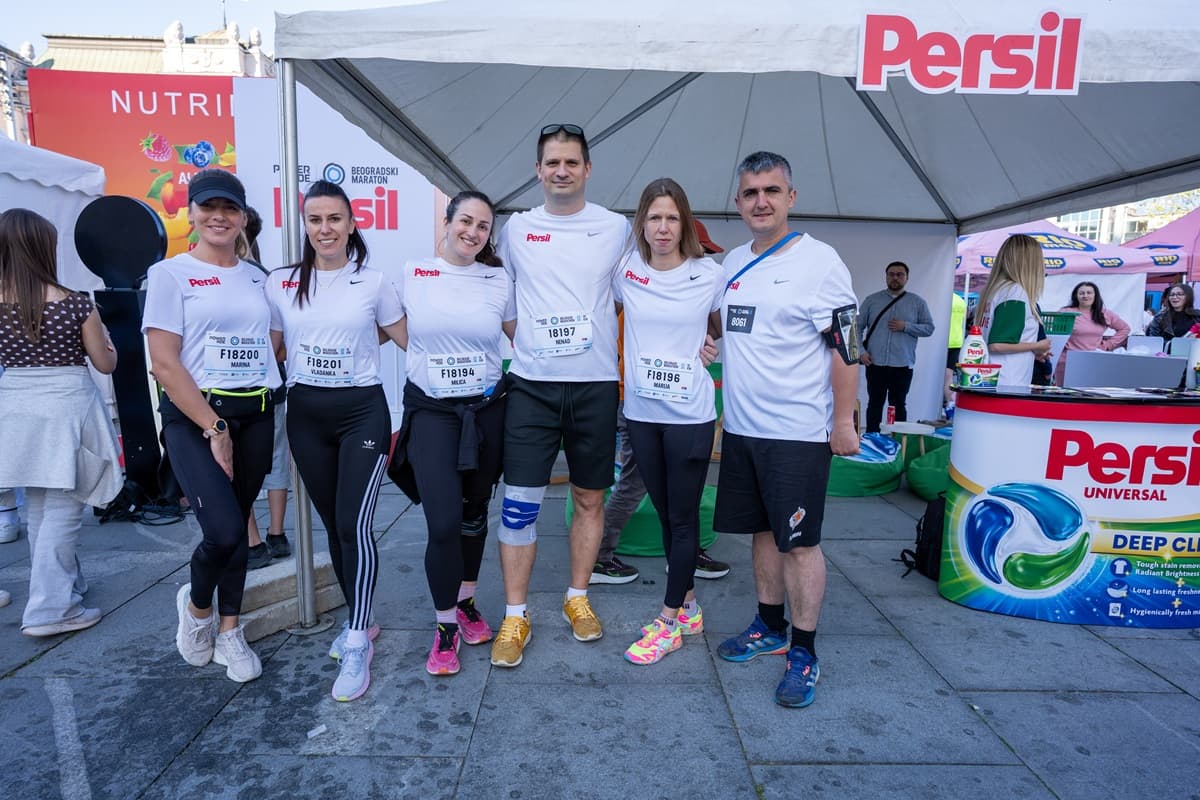 Persil podržava svaki korak: Iskustva zaposlenih Henkel Srbija sa Beogradskog maratona