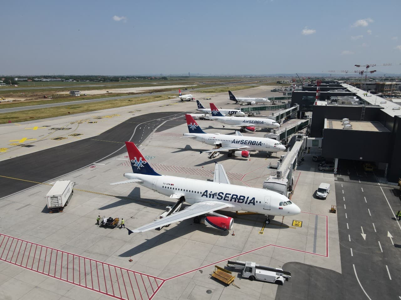 Beogradski aerodrom zabeležio dva uzastopna meseca sa više od milion putnika