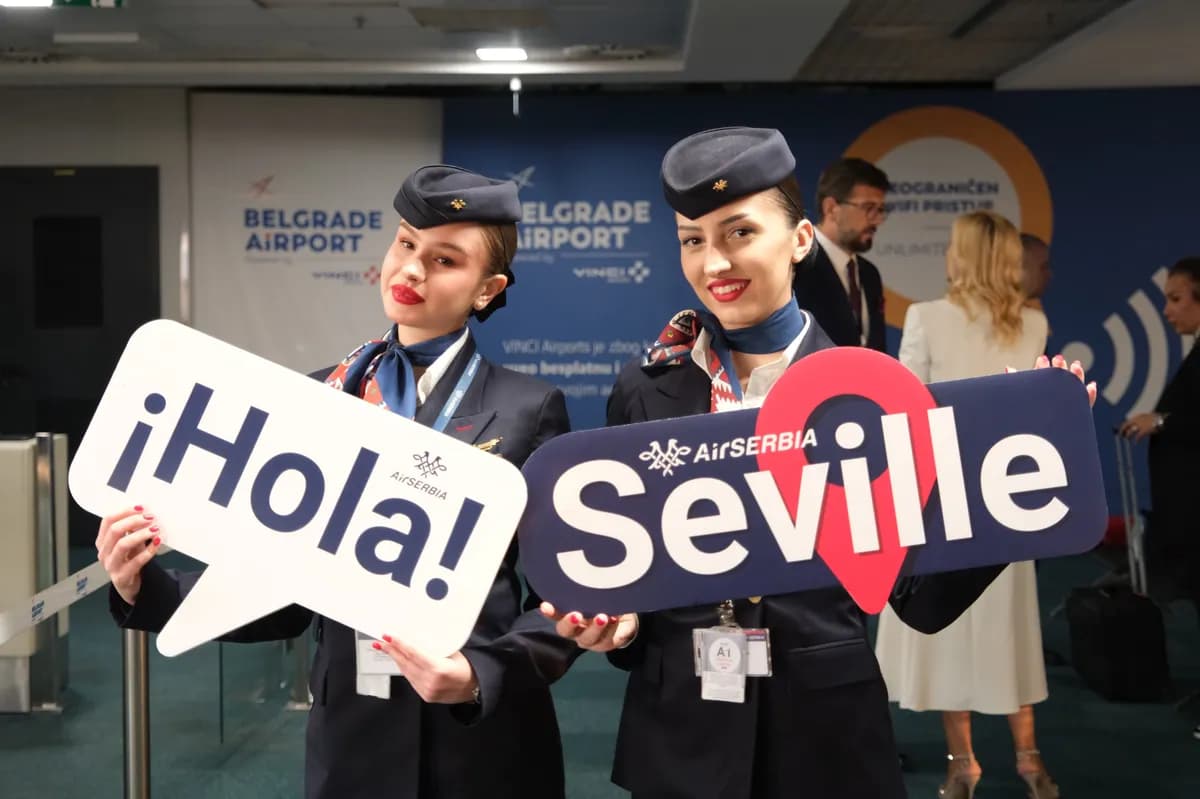 Er Srbija uspostavila direktne letove između Beograda i Sevilje