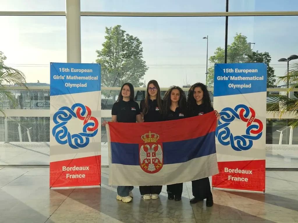 Učenice Matematičke gimnazije osvojile dve zlatne medalje na Evropskoj matematičkoj olimpijadi