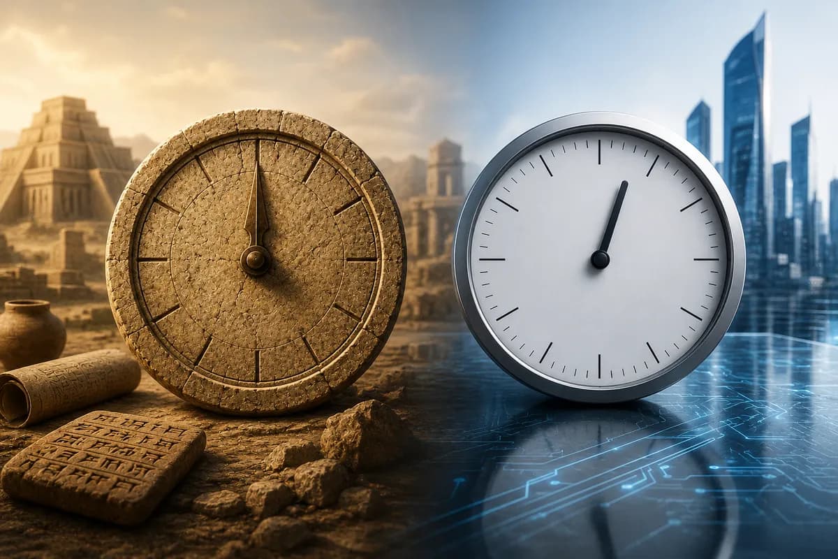 Zašto sat pokazuje 60 minuta, a ne 100? Odgovor uključuje misteriju staru 5.000 godina