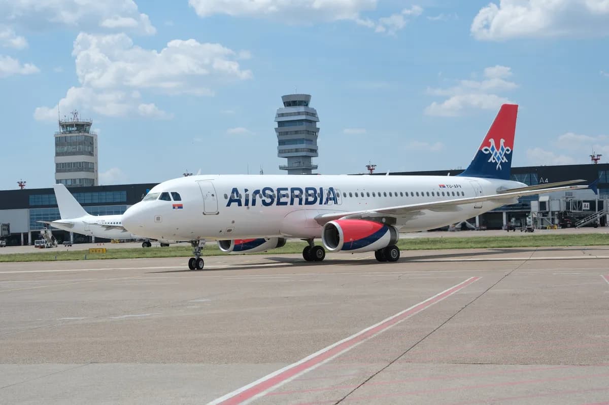 Air Serbia gets new A320