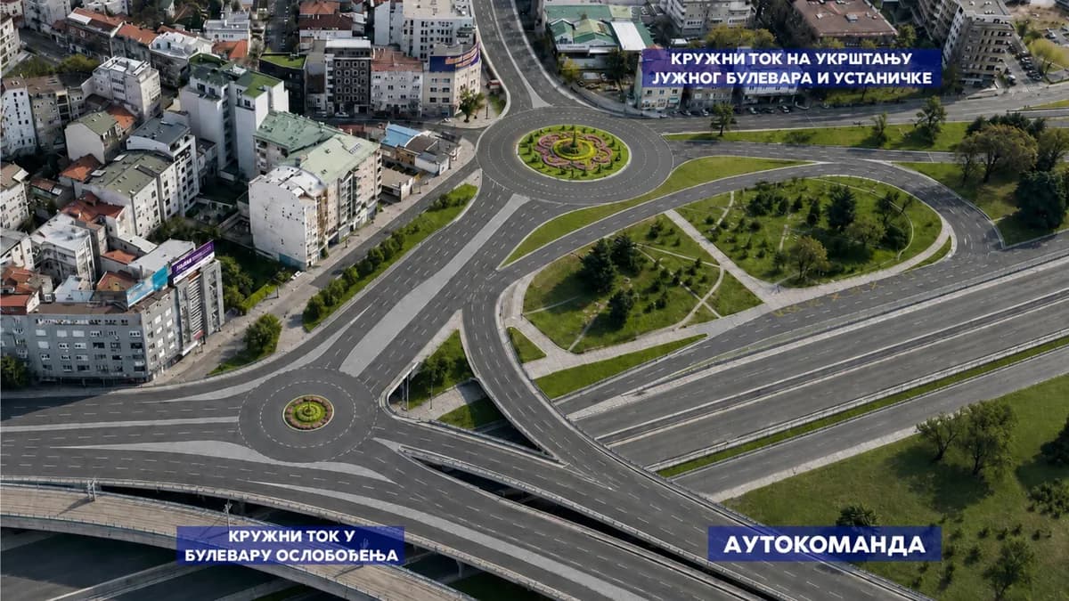 Raspisani tenderi za izgradnju 10 novih kružnih tokova u Beogradu: Gde će se sve nalaziti i kakve promene donose