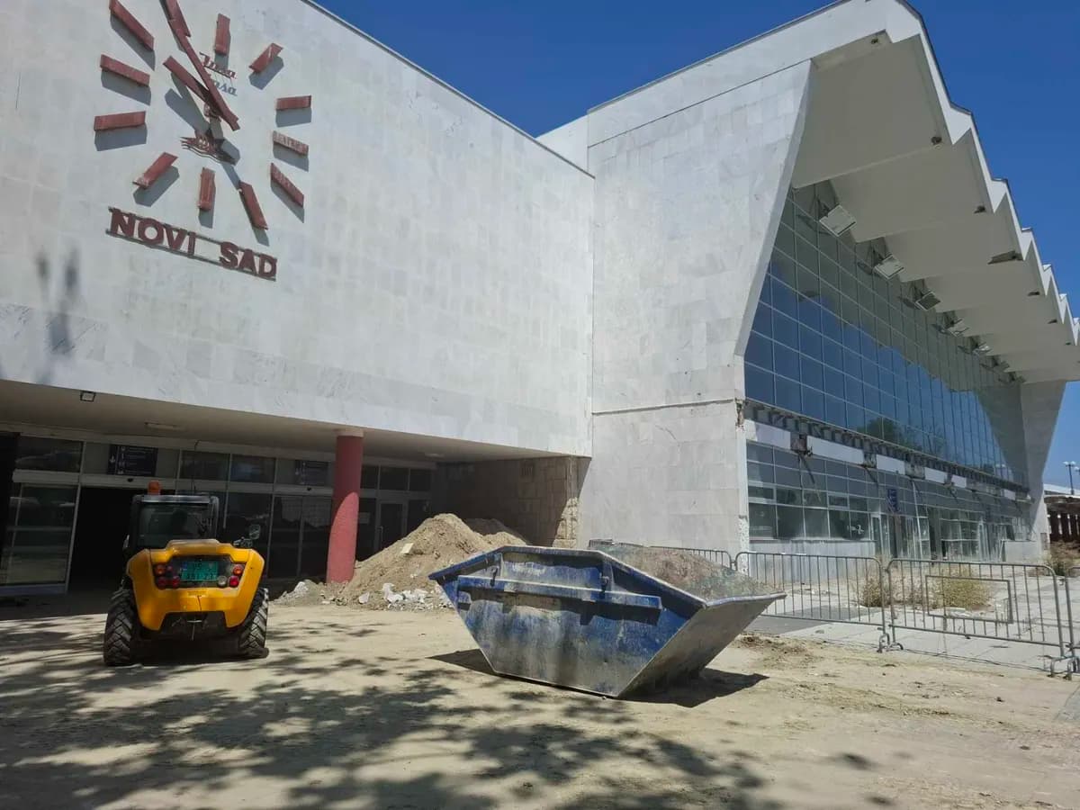Radovi na Železničkoj stanici u Novom Sadu: U toku sanacija A i D krila