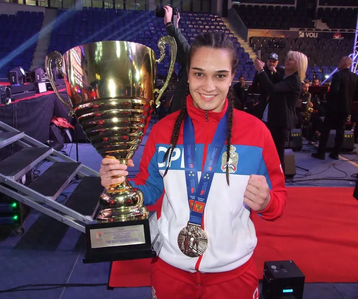 Srbijo, imaš devojku za ponos: Sara je šampionka Evrope