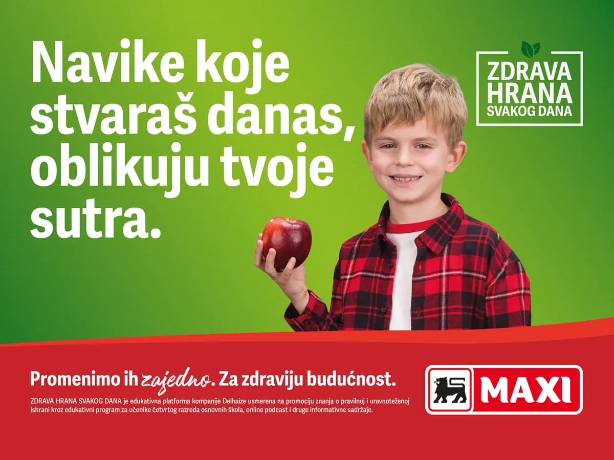 Od edukacije u školama do podkasta: Kako platforma "Zdrava hrana svakog dana" podstiče zdravije izbore svih generacija