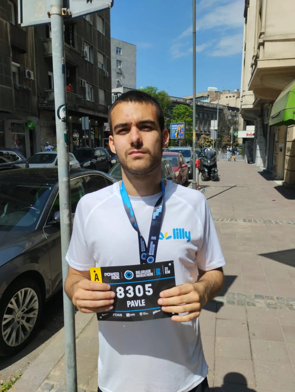 Pavle je istinski heroj: Momak sa autizmom istrčao polumaraton u Beogradu