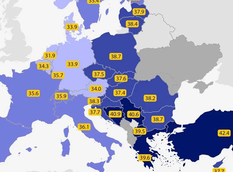 Evo koliko se sati nedeljno radi u Evropi: Srbija među najgorima, jedna zemlja radi samo 32 sata nedeljno, a najbogatija je