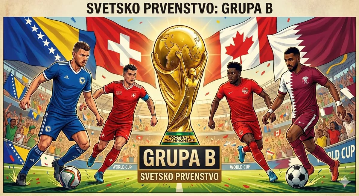 Grupa B Mundijala 2026: Kanada i Bosna u direktnom klinču za istorijski uspeh