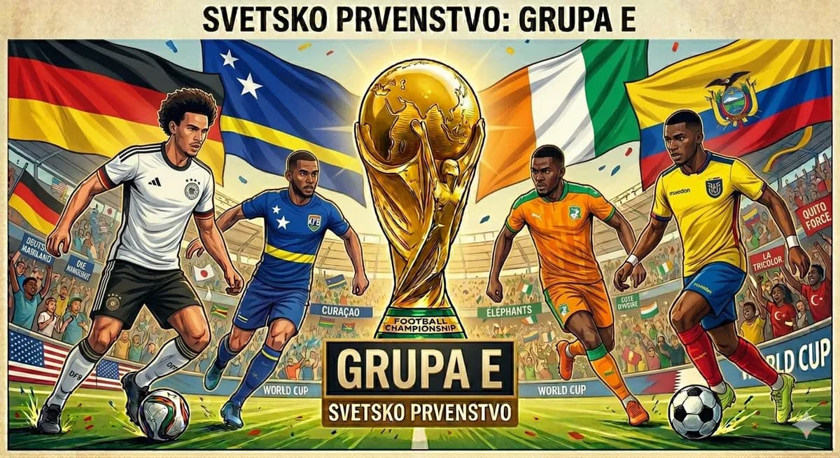 Grupa E Mundijala 2026: Debitant Kurasao sanja čudo, Nemci žele prekid decenijskog posta