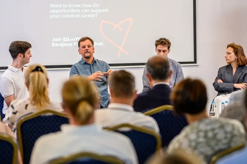 "Bez pomoći Evropske unije ne bi bilo naših filmova": Ulaganje u kulturu, koja pravi most između granica, je ulaganje u budućnost regiona, poruka panela u Sarajevu