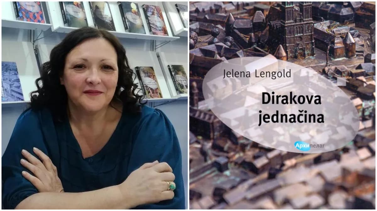 "Dirakova jednačina" najbolja knjiga: Jeleni Lengold Nagrada "Voja Čolanović"