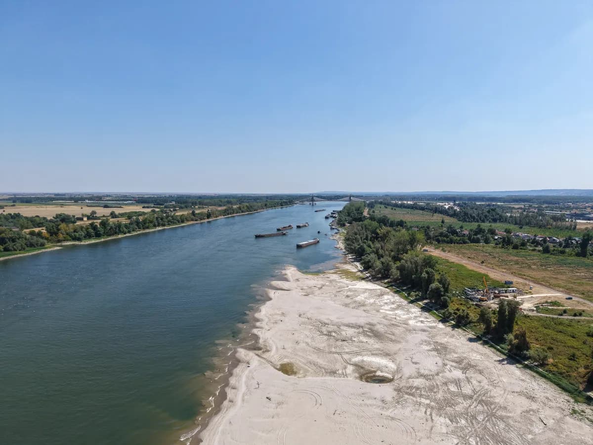 Dunav kod Novog Sada otkrio decenijama skriveno utvrđenje