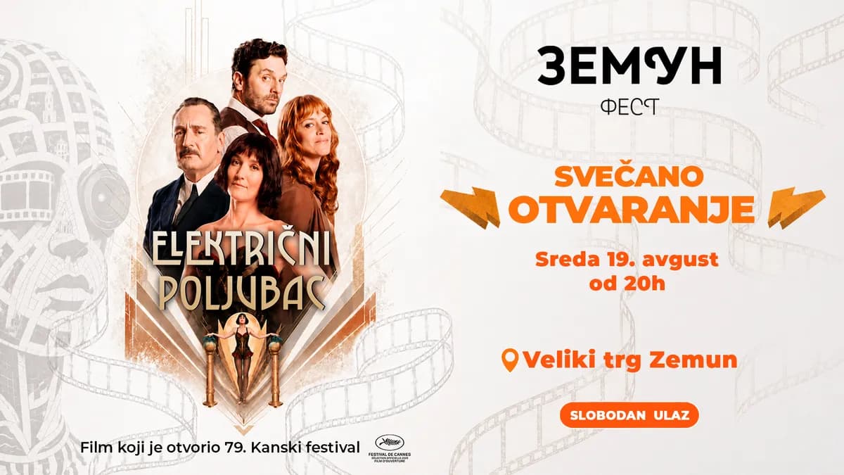Ekskluzivno na Zemun festu: Film sa Kanskog festivala otvara manifestaciju, stižu najveći filmski hitovi i regionalne muzičke zvezde!